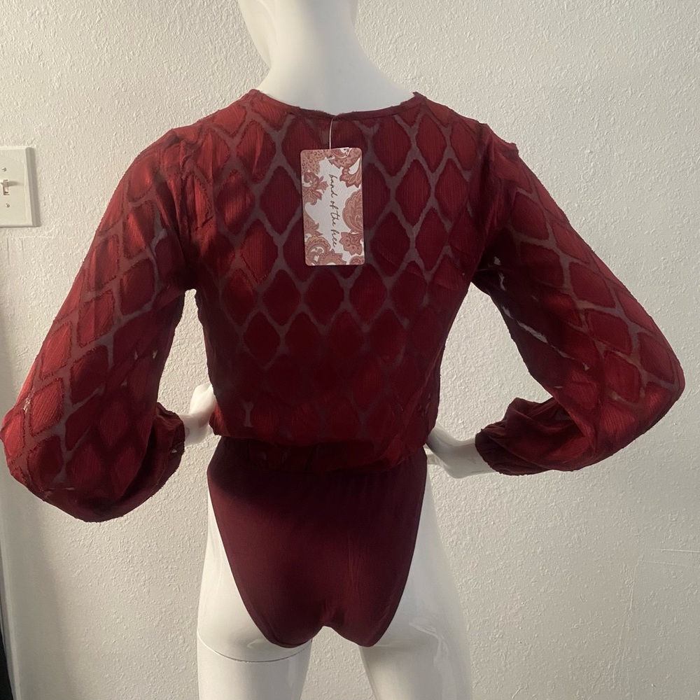Long sleeve bodysuit